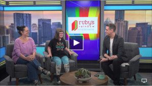 Ruby and Liz of Ruby's Rainbow were featured on We Are Austin in March 2023 to encourage viewers to take the 3/21 Pledge!