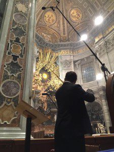 Last semester I practice the Violin with my teacher to play at the Vatican