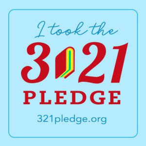 I took the 3/21 Pledge badge 1